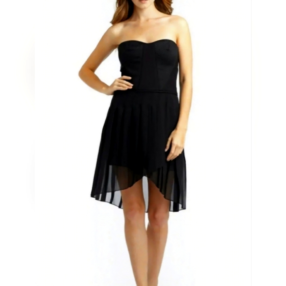 Black BCBGMaxAzaria dress